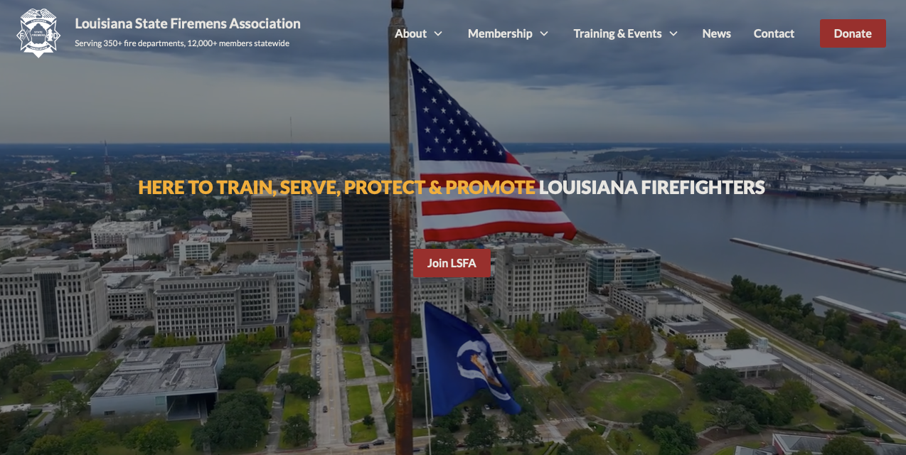 LSFA Website Redesign